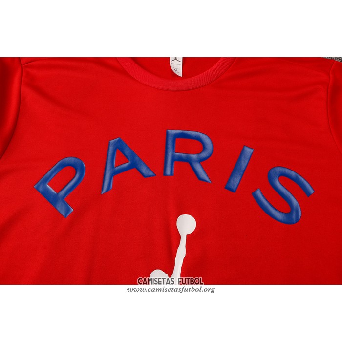 Chandal del Paris Saint-Germain Manga Corta 2021/2022 Rojo